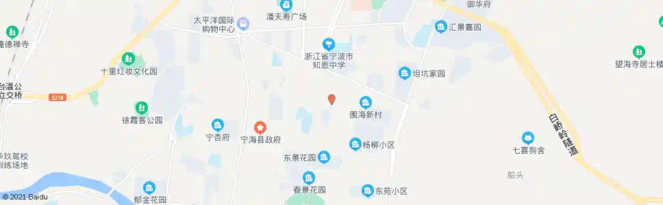 宁波靖海路_公交站地图_宁波公交_妙搜公交查询2025