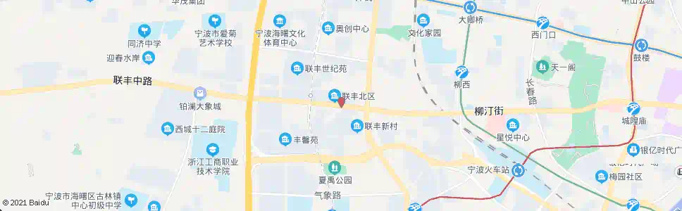 宁波民丰街_公交站地图_宁波公交_妙搜公交查询2025