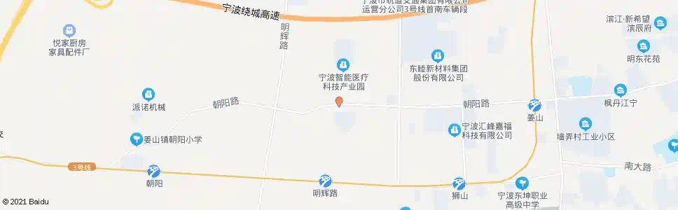 宁波蓉江工业区_公交站地图_宁波公交_妙搜公交查询2025