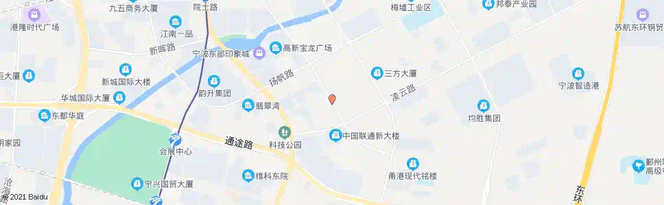 宁波宁波市软件园_公交站地图_宁波公交_妙搜公交查询2025