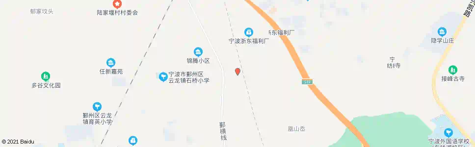 宁波云龙太平桥_公交站地图_宁波公交_妙搜公交查询2025