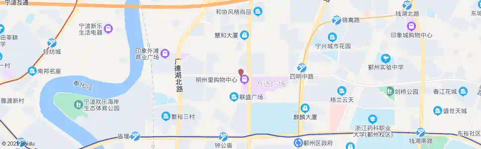 宁波四明西路宁南路口_公交站地图_宁波公交_妙搜公交查询2025