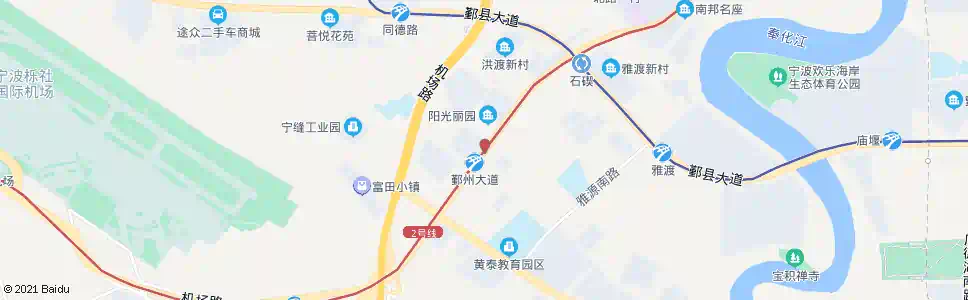 宁波广博阳光丽园_公交站地图_宁波公交_妙搜公交查询2025