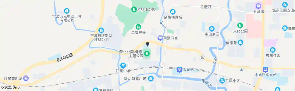 宁波余姚市体育馆_公交站地图_宁波公交_妙搜公交查询2025