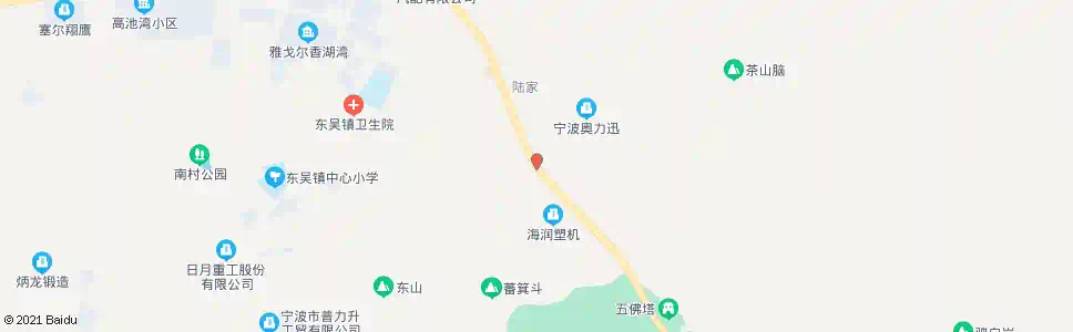 宁波小白村王家_公交站地图_宁波公交_妙搜公交查询2025