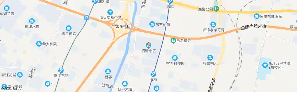 宁波泗港社区_公交站地图_宁波公交_妙搜公交查询2025