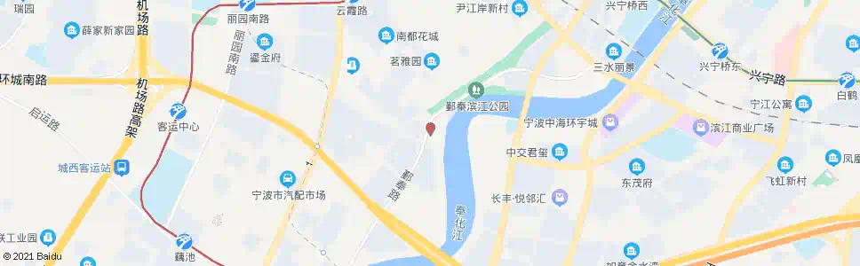 宁波鄞奉路南苑街口_公交站地图_宁波公交_妙搜公交查询2025