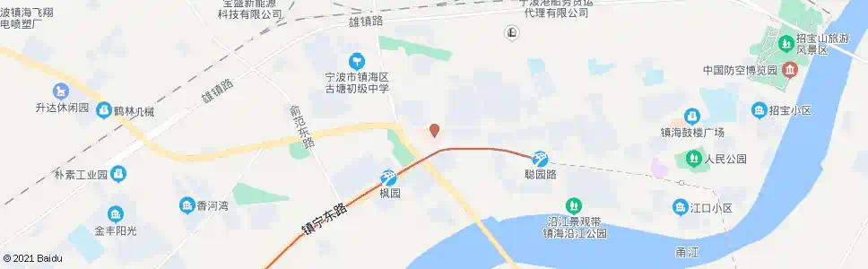 宁波张监契(镇海中医院)_公交站地图_宁波公交_妙搜公交查询2025