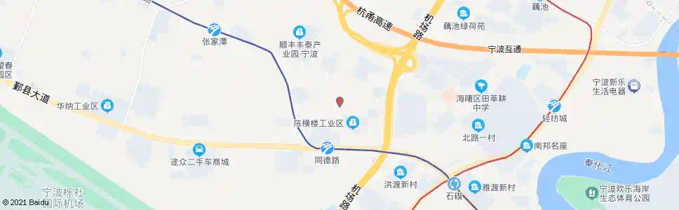 宁波嘉乐企业东_公交站地图_宁波公交_妙搜公交查询2025