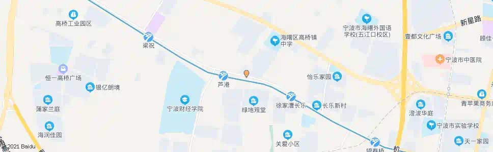 宁波新桥_公交站地图_宁波公交_妙搜公交查询2025