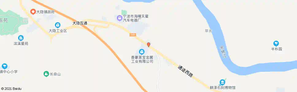 宁波民乐工业区_公交站地图_宁波公交_妙搜公交查询2025