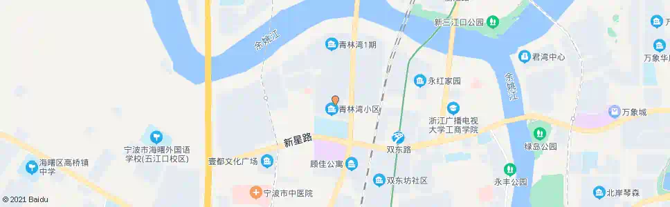 宁波青林湾街_公交站地图_宁波公交_妙搜公交查询2025
