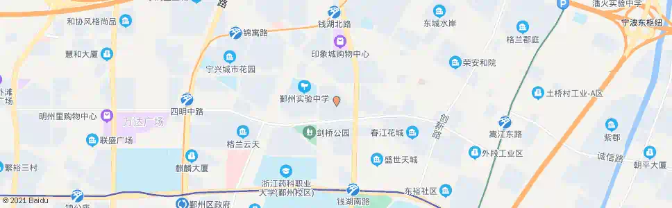 宁波金湾华庭_公交站地图_宁波公交_妙搜公交查询2025