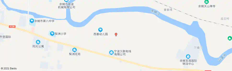 宁波东姜_公交站地图_宁波公交_妙搜公交查询2025