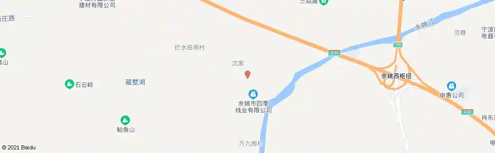 宁波云楼村委(北行)_公交站地图_宁波公交_妙搜公交查询2025