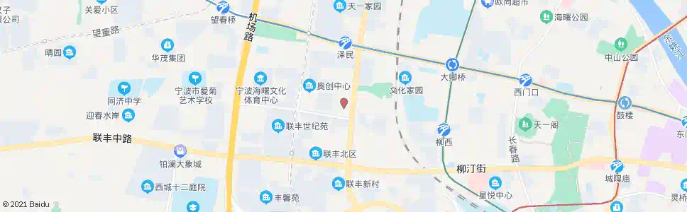 宁波白云二村(浙江商业技师学院)_公交站地图_宁波公交_妙搜公交查询2025