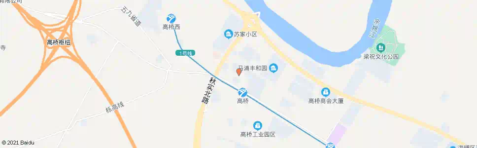 宁波高桥农贸市场_公交站地图_宁波公交_妙搜公交查询2025