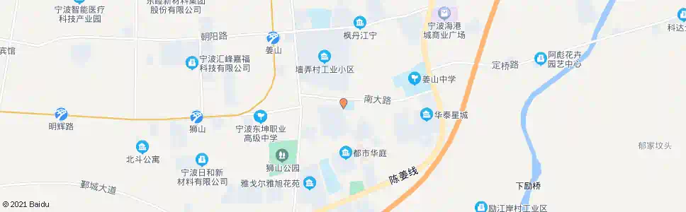 宁波明南新村_公交站地图_宁波公交_妙搜公交查询2025