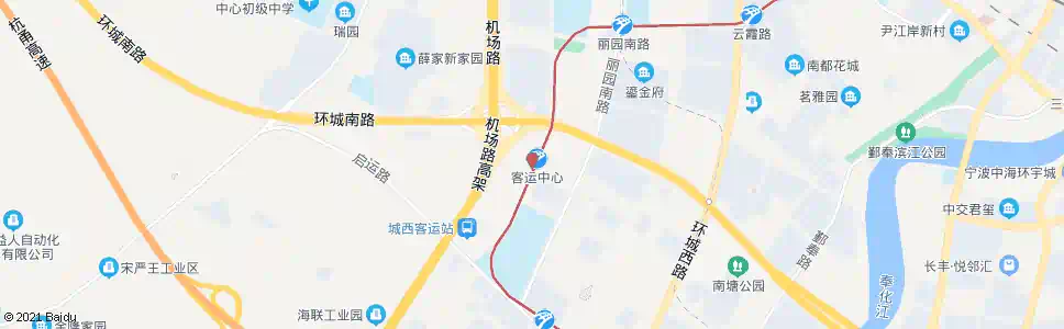 宁波客运中心站_公交站地图_宁波公交_妙搜公交查询2025