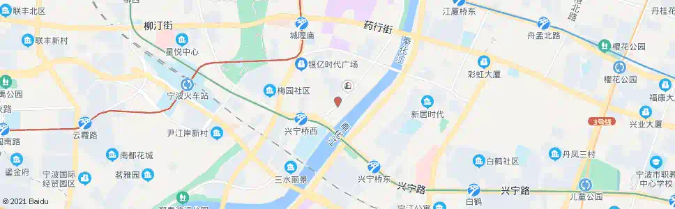 宁波兴宁桥_公交站地图_宁波公交_妙搜公交查询2025
