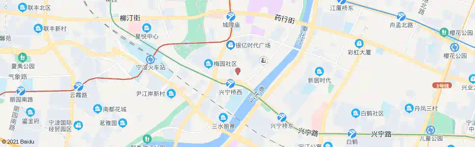 宁波兴宁桥西(观宗寺)_公交站地图_宁波公交_妙搜公交查询2025