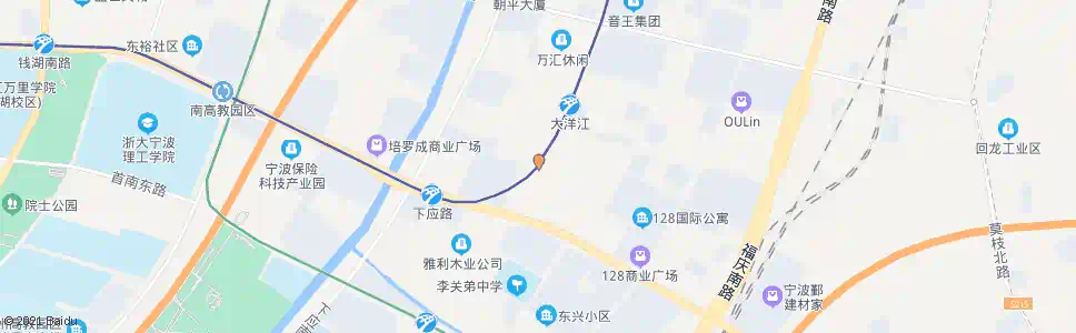 宁波金达路金源路口_公交站地图_宁波公交_妙搜公交查询2025