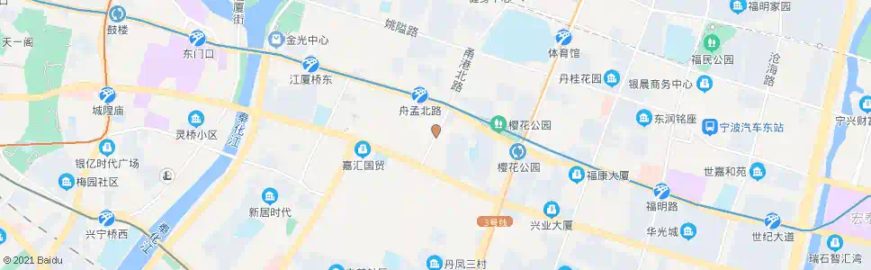宁波甬港新村_公交站地图_宁波公交_妙搜公交查询2025