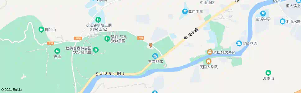 宁波溪口行政审批中心_公交站地图_宁波公交_妙搜公交查询2025