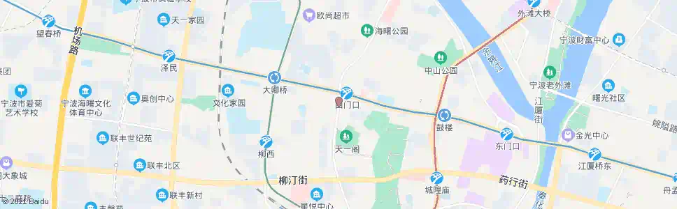宁波长春路中山西路口(宁波国检)_公交站地图_宁波公交_妙搜公交查询2025