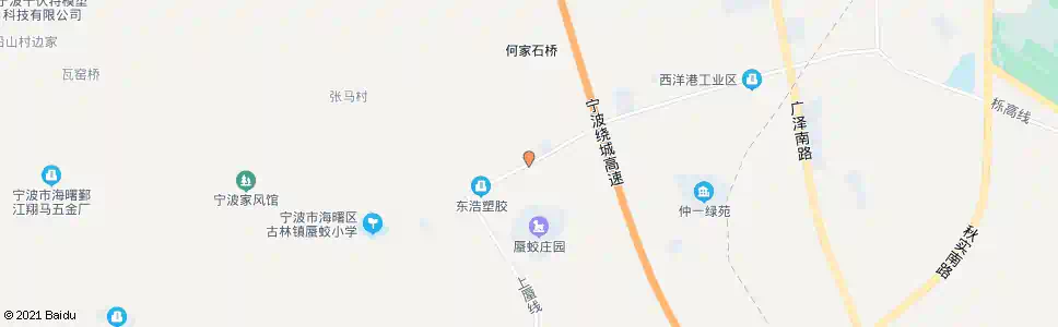 宁波闻江岸_公交站地图_宁波公交_妙搜公交查询2025