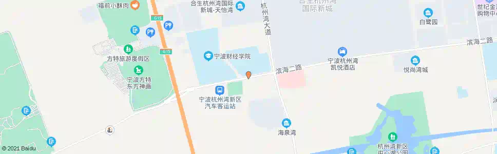 宁波杭州湾职校(大红鹰)_公交站地图_宁波公交_妙搜公交查询2025