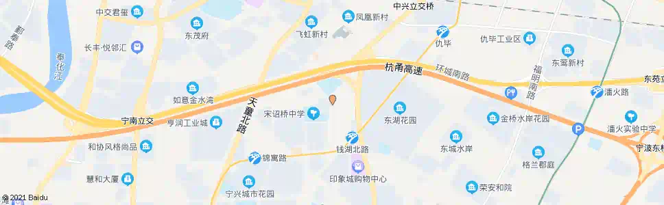 宁波鄞州电视台(麦德龙)_公交站地图_宁波公交_妙搜公交查询2025