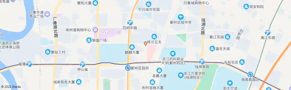 宁波鄞州新华书店_公交站地图_宁波公交_妙搜公交查询2025