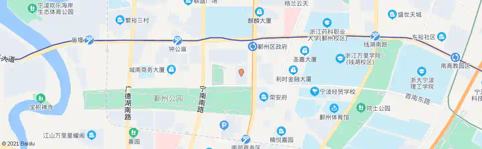 宁波文化艺术中心_公交站地图_宁波公交_妙搜公交查询2025