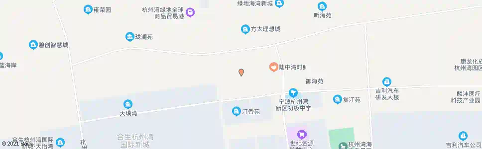 宁波杭州湾新区世纪城站_公交站地图_宁波公交_妙搜公交查询2025