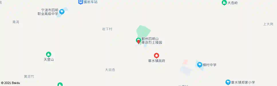 宁波樟村烈士陵园_公交站地图_宁波公交_妙搜公交查询2025