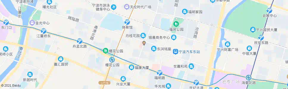 宁波康复中心_公交站地图_宁波公交_妙搜公交查询2025