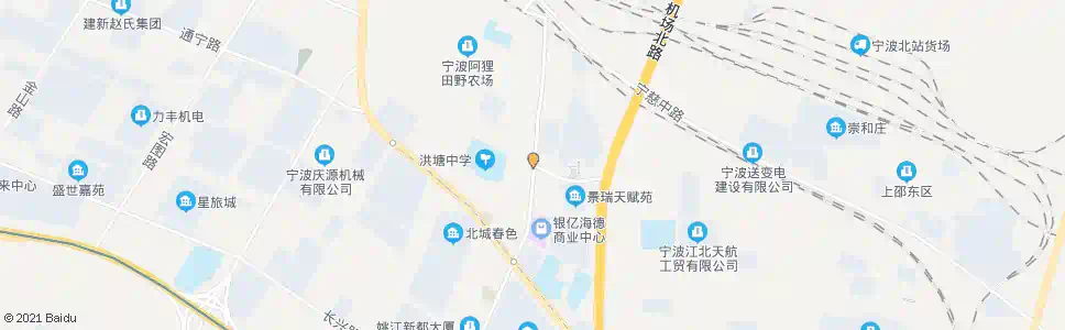 宁波公交洪塘中路始发站_公交站地图_宁波公交_妙搜公交查询2025