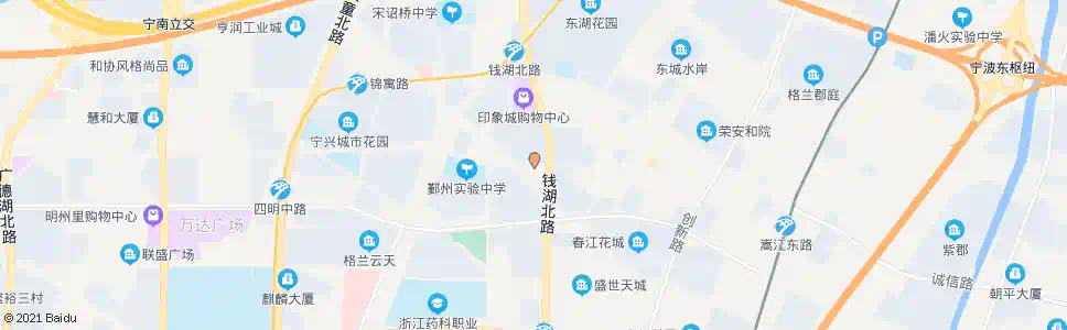 宁波东湖馨园南_公交站地图_宁波公交_妙搜公交查询2025