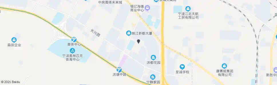 宁波洪都路洪塘中路口_公交站地图_宁波公交_妙搜公交查询2025