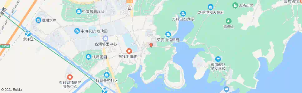 宁波钱湖医院(嘉悦生活广场)_公交站地图_宁波公交_妙搜公交查询2025