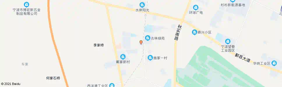 宁波古林二商_公交站地图_宁波公交_妙搜公交查询2025