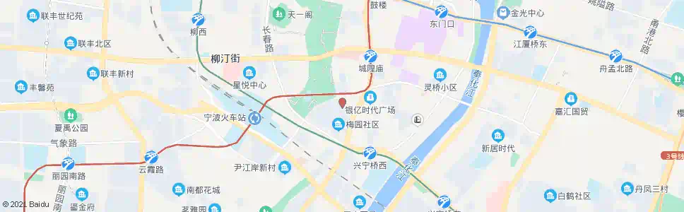 宁波紫金小区(月湖盛园)_公交站地图_宁波公交_妙搜公交查询2025