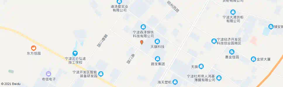 宁波甬江路黄山路口_公交站地图_宁波公交_妙搜公交查询2025