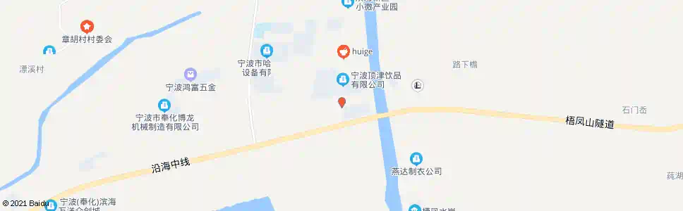 宁波沿海中线洋沙山路口_公交站地图_宁波公交_妙搜公交查询2025