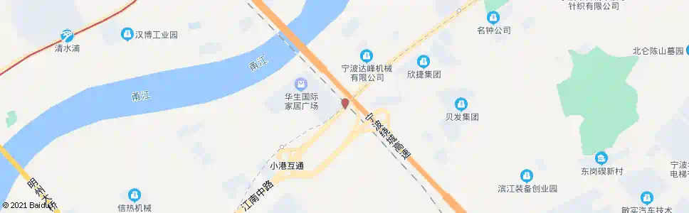 宁波华生国际家居广场_公交站地图_宁波公交_妙搜公交查询2025