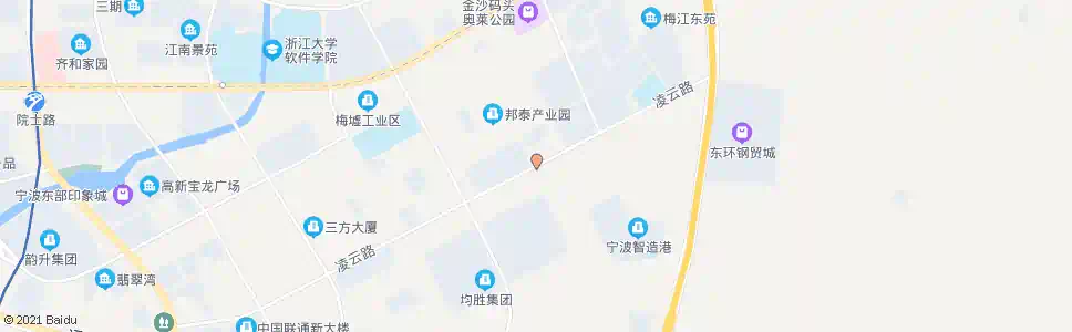 宁波新梅路_公交站地图_宁波公交_妙搜公交查询2025