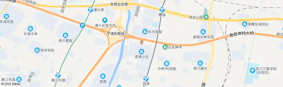 宁波泗港社区北_公交站地图_宁波公交_妙搜公交查询2025