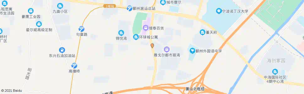 宁波陈婆渡小区_公交站地图_宁波公交_妙搜公交查询2025