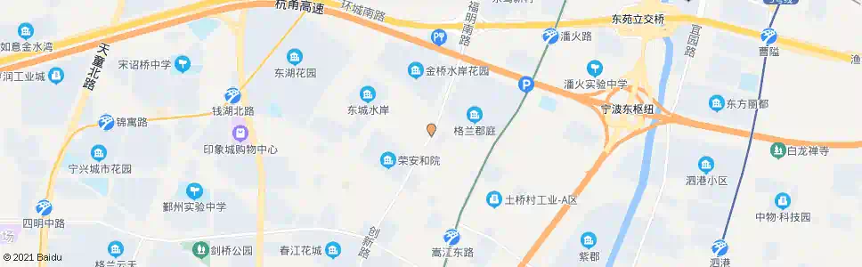 宁波创新路长寿东路口_公交站地图_宁波公交_妙搜公交查询2025
